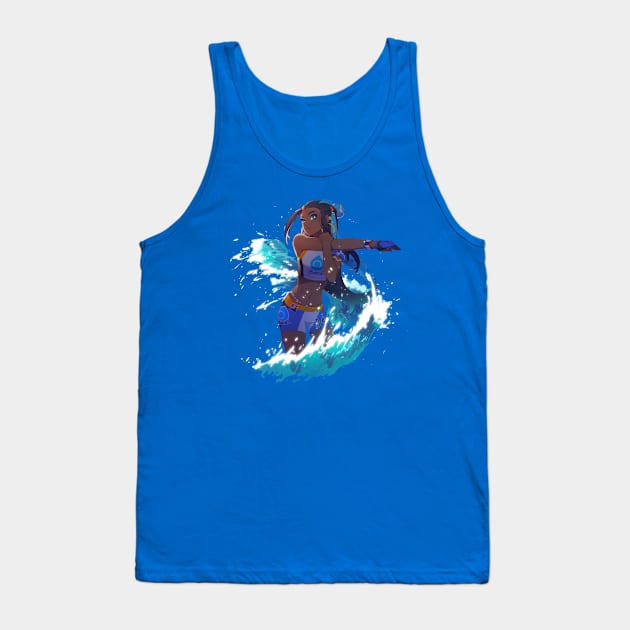 Nessa Wave Tank Top by finnichang